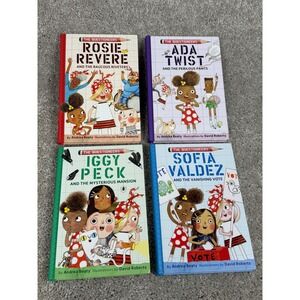 The Questioneers 4 Book Hardcover Set Rosie Revere Ada Twist Iggy Peck Beaty